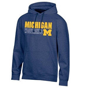 NCAA Michigan Wolverines Men's Hooded Sweatshirt - 1 of 3