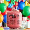 12" Jumbo Helium Balloon Tank Kit: Steel, Red, Birthday Party Accessory, Ages 18+, Balloon Time - 3 of 4