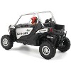 Can-Am Maverick Sport XXC 1000R Silver Metallic and Black with Driver Figure 1/32 Diecast Model by BRP Models - 3 of 4