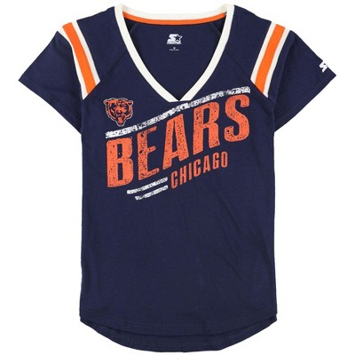 STARTER Womens Chicago Bears Graphic T-Shirt