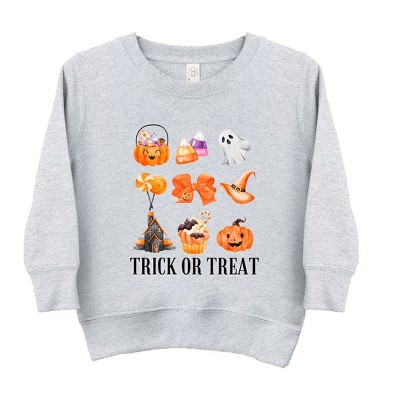 The Juniper Shop Trick Or Treat Chart Toddler Graphic Sweatshirt