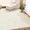 Washable Rugs, Modern Abstract Print Pattern Non Slip Floor Carpet, for Living Room Bedroom Dining Room - 2 of 4