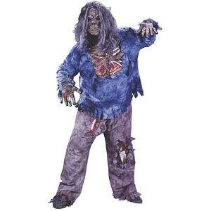 Men's Plus Size Zombie Costume - 1 of 2