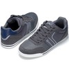 Alpine Swiss Liam Mens Fashion Sneakers Suede Trim Low Top Lace Up Tennis Shoes - 3 of 4