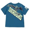 DreamWorks How to Train Your Dragon T-Shirt and French Terry Shorts Outfit Set - 4 of 4