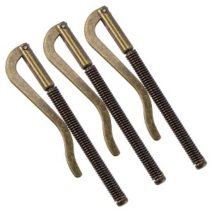 Unique Bargains Alloy Storage Clips for Food Bag Sealing Paper File Photo 3 Pcs - 1 of 4