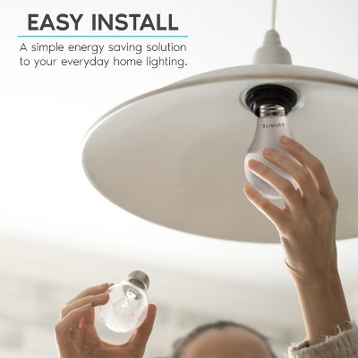 White Frosted Dimmable Energy Star LED Light Bulbs