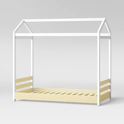 Twin House Kids' Bed White - Pillowfort™