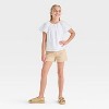 Girls' Short Sleeve Embroidered Woven Top - Cat & Jack™ - 3 of 3