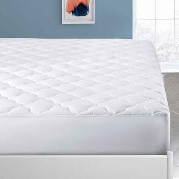 Peace Nest Quilted Fitted Mattress Pad, Elastic Stretches up to 18 Inches Deep, Pillow Top Mattress Cover