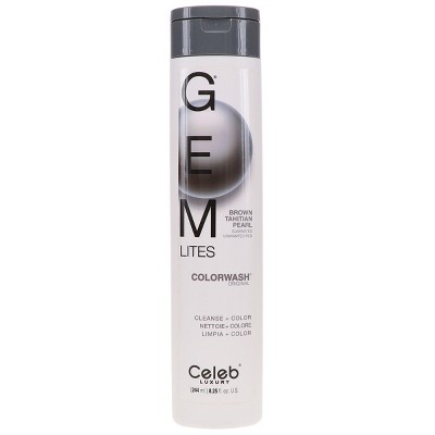 Celeb Luxury Gem Lites Tahitian Pearl Colorwash Shampoo 8.25 oz