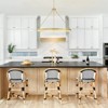 Rennnsan Virayne 39"W Wagon Wheel Classic LED Dimmable Chandelier in Gold - 4 of 4
