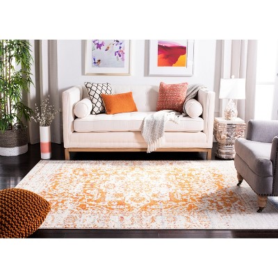 Madison Ivory Snowflake Medallion 9' x 12' Hand-Knotted Area Rug