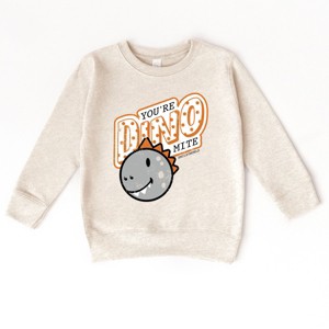 The Juniper Shop SmileyWorld You're Dino-Mite Toddler Sweatshirt - 1 of 4