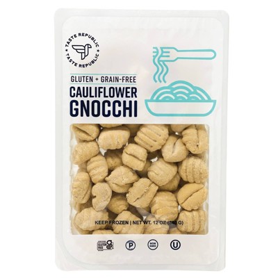 Taste Republic Gluten Free Grain Free Frozen Cauliflower Gnocchi - 12oz