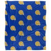 Albany State University Logo Pattern Silky 50x60 Blanket, 1 Sided - 2 of 4