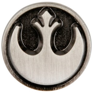Adult Star Wars Rebel Symbol Pewter Lapel Pin - 1 of 2