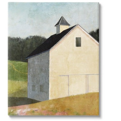 Stupell Industries Countryside Hills Barn Scenery Canvas Wall Art