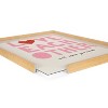 16" x 20" Blake Love Each Other by Kelly Knaga Framed Printed Glass Natural - Kate & Laurel All Things Decor - 3 of 4