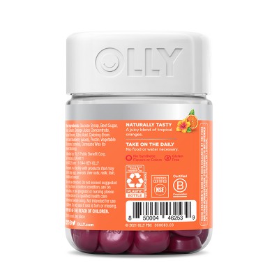 OLLY Heavenly Hair Supplement Gummies with Keratin, Amla, Biotin &#38; Minerals - 60ct