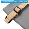 Unique Bargains Car Sun Visor Seat PU Leather Adjustable Elastic Strap Tissue Box Cover - 4 of 4