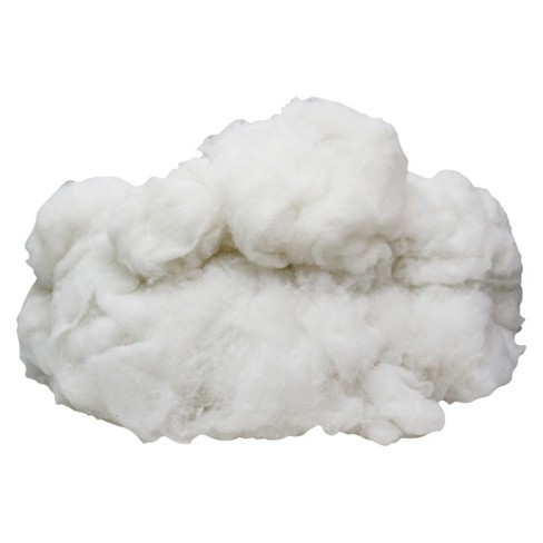 POLYESTER FIBER STUFFING Pillow Filling Washable Polyfill Crafts 10 lb  White New