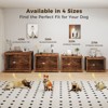 XBRIGH 27/32/38/43in Wooden Dog Crate Furniture with Lock, Indoor Decorative End Table Dog Kennel for Small/Medium Dogs - 4 of 4