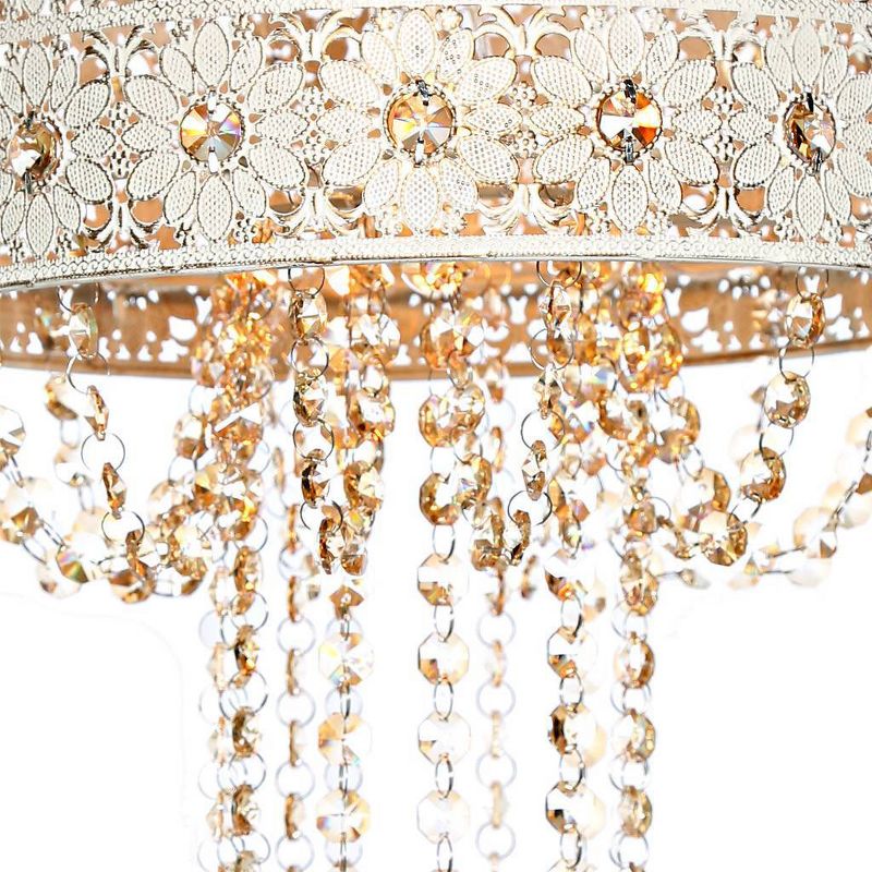 12.5&#34; Jeweled Blossoms Hanging Ceiling Light - River of Goods, 4 of 6