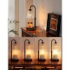 FAAYFIAN Adjustable Candle Warmer Lamp with Timer,Wood Base Metal Shade,Birthday Gifts for Women Mom - 3 of 4