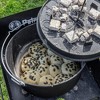 Petromax Cast Iron Dutch Oven for Cooking or Baking Outdoors Over Campfire or in the Home, Pre-Seasoned Cookware Heats Evenly, 3 Legs, 17 Qt - 4 of 4