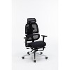 MaseiKar Big and Tall Mesh Office Chair with Footrest- Adjustable Seat Depth and Backrest, Adaptive Lumbar Support, 4D Arms, Ergonomic High Back Desk - 3 of 4