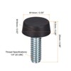 Unique Bargains Adjustable Screw in Furniture Feets 1/4"-20 UNC Thread - 2 of 4