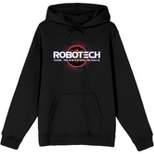 Robotech Masters Saga Round Logo Men’s Black Hoodie