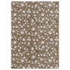 Modern Washable Foldable Rug, Floral Pattern Area Rug with Non Slip Backing, Non-Slip Low Pile Floor Carpet for Living Room Dorm Office Decor - 3 of 4