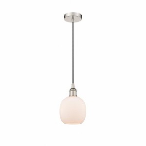 Belfast - 1 Light Cord Hung Mini Pendant In Industrial Style-9.75 Inches Tall and 6 Inches Wide - 1 of 1