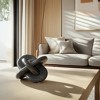 Decorative Object Marble Knot Sculpture for Home Decor - Stylish Figurine and Statues Inspired Living Room Decorations - 2 of 4