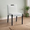 Meridian Furniture,Aimee Vegan Leather Dining Side Chair, Set of 2 - 2 of 4