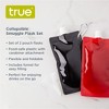 True Smuggle Plastic Flasks for Liquor - Hidden & Discreet Flexible Plastic Flask with for Travel & Cruise Liquor Beverages - Set of 2 - 2 of 4
