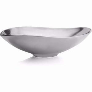 Nambe Cradle Alloy Bowl, Chillable Salad Serving Bowl for Entertaining & Home Décor,15 L x 9 H - 1 of 4