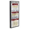 Stupell Industries Vintage Cinema Projector Phrases Framed Giclee Art - 2 of 4