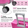 Kumasinova 3Pcs Hardshell Luggage Set,Durable Tear-Resistant ABS Spinner Suitcases with TSA Lock,Lightweight Checked Luggage,20/24/28" - 4 of 4