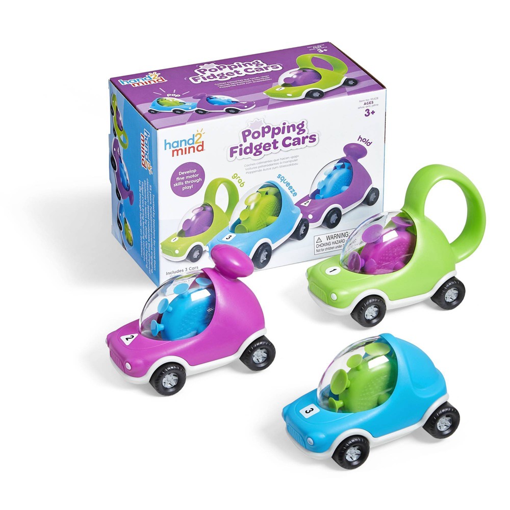 Photos - Role Playing Toy Hand2Mind Popping Fidget Cars