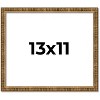 PosterPalooza | Photo Size Textured Gold Picture Frame - UV Acrylic, Foam Board Backing, Hanging Hardware - 3 of 4