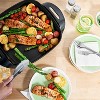 KitchenSmith by bella 11"x11" Skillet with EverGood Ceramic Nonstick Coating PFAS-Free: Aluminum, Temperature Control, Black - 2 of 4