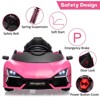 Jojoka 12V Ride On Car Licensed Lamborghini Revuelto Battery Powered Sports Car Toy w/ Bluetooth,Music,Remote Control,Headlight - 3 of 4