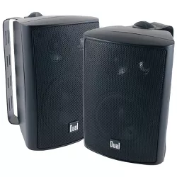 Dual Lu47pb 4 3-way Indoor/outdoor Speakers (black)