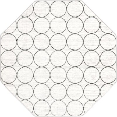 Unique Loom Matrix Trellis Collection Area Rug - Dots