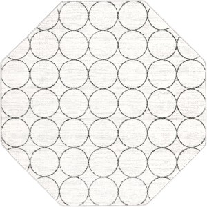 Unique Loom Matrix Trellis Collection Area Rug - Dots - 1 of 4