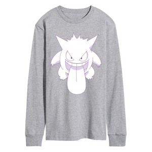 Men's - Pokémon - Gengar Long Sleeve Graphic T-Shirt - 1 of 3