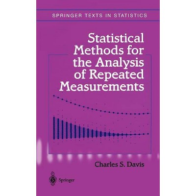 Statistical Methods for the Analysis of Repeated Measurements - (Springer Texts in Statistics) by  Charles S Davis (Hardcover)